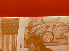 Load image into Gallery viewer, CHAINSAW SPROCKET KNUCKLEHEAD TANK - BLACK DENIM TROUSERS AND MOTOR CYCLE BOOTS AND A BLACK LEATHER JACKET WITH AN EAGLE ON THE BACK LP - VINYL

