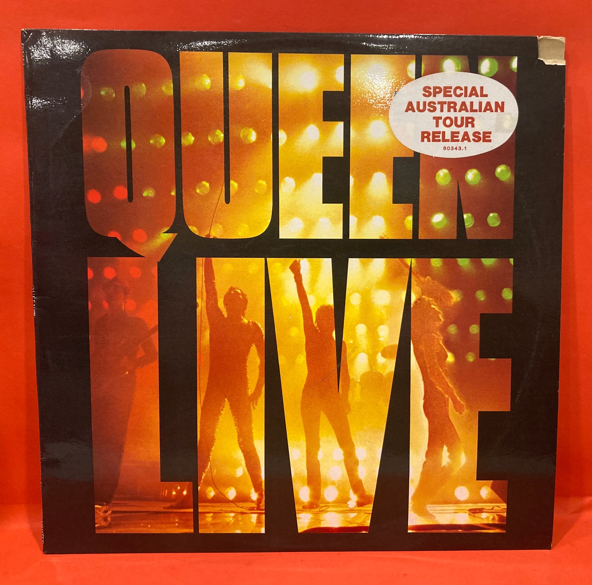 Queen ライブ LP レコード EMC 3008 QUEEN - LIVE LP - VINYL - SPECIAL AUSTRALIAN TOUR RELEASE – Dixon