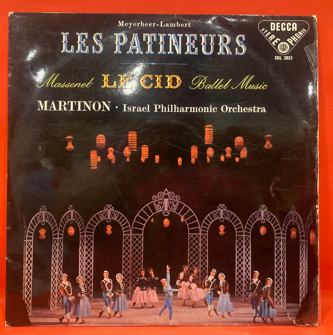 LES PATINEURS / LE CID - BALLET LP Meyerbeer- Lambert / Massenet, Martinon VINYL