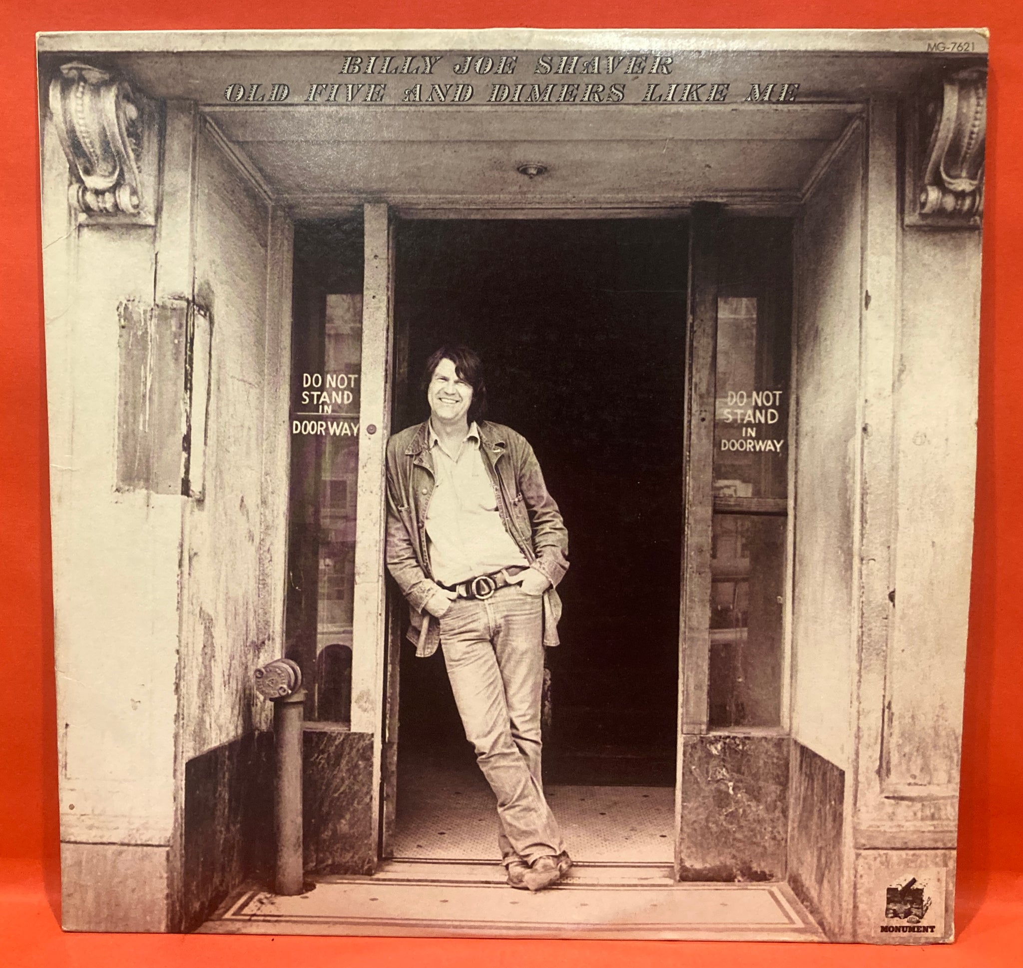 BILLY JOE SHAVER - OLD FIVE AND DIMERS LIKE ME LP - VINYL - PROMO