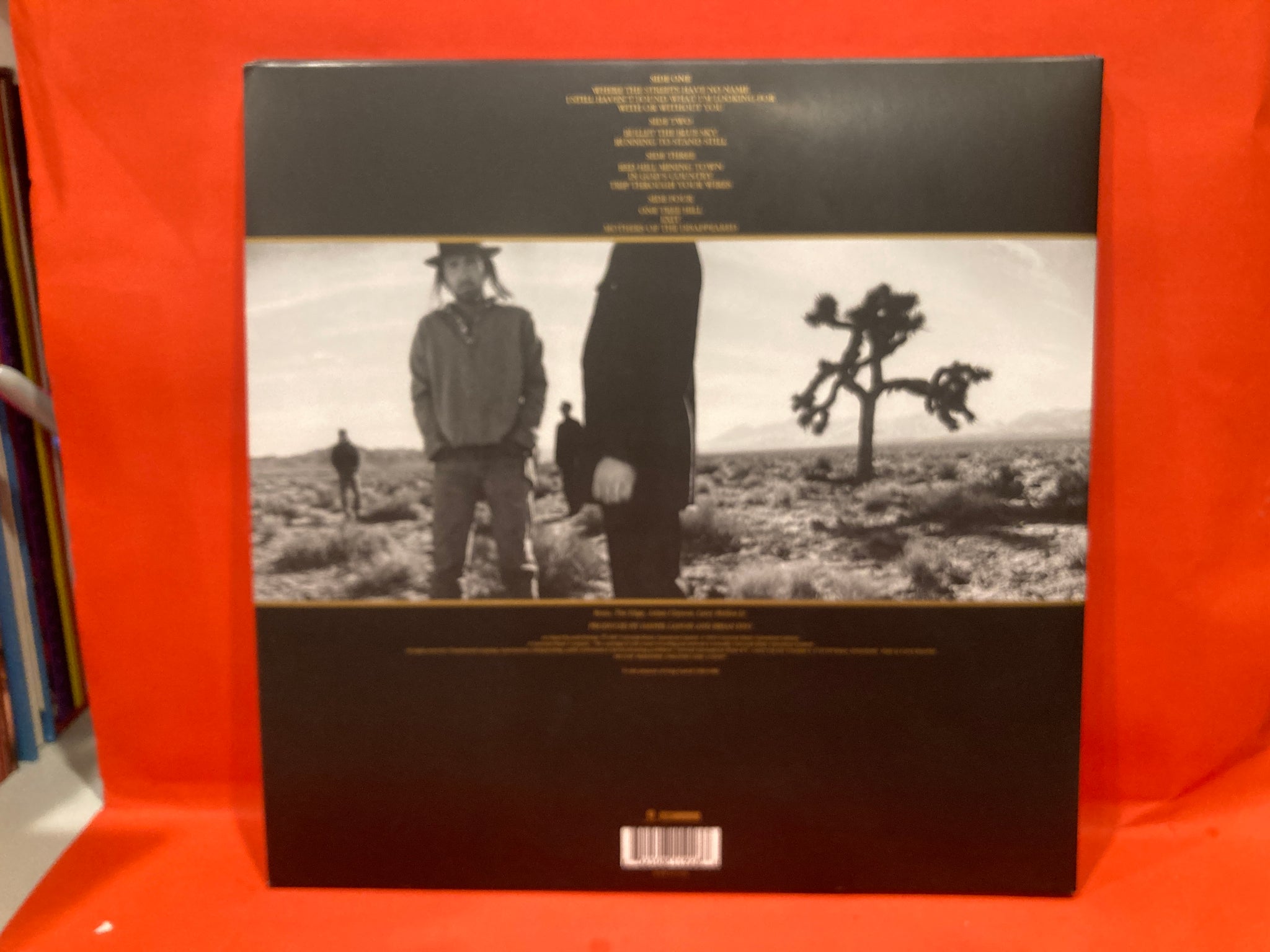 U2 - THE JOSHUA TREE 2X LP - RED VINYL - RARE – Dixon Recycled Records