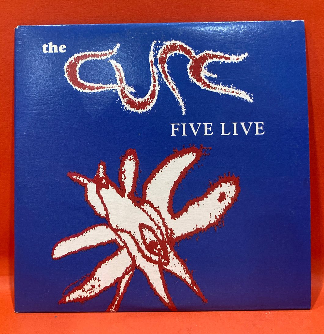 THE CURE - FIVE LIVE  - 5 TRACK AUSTRALIAN PROMO EP