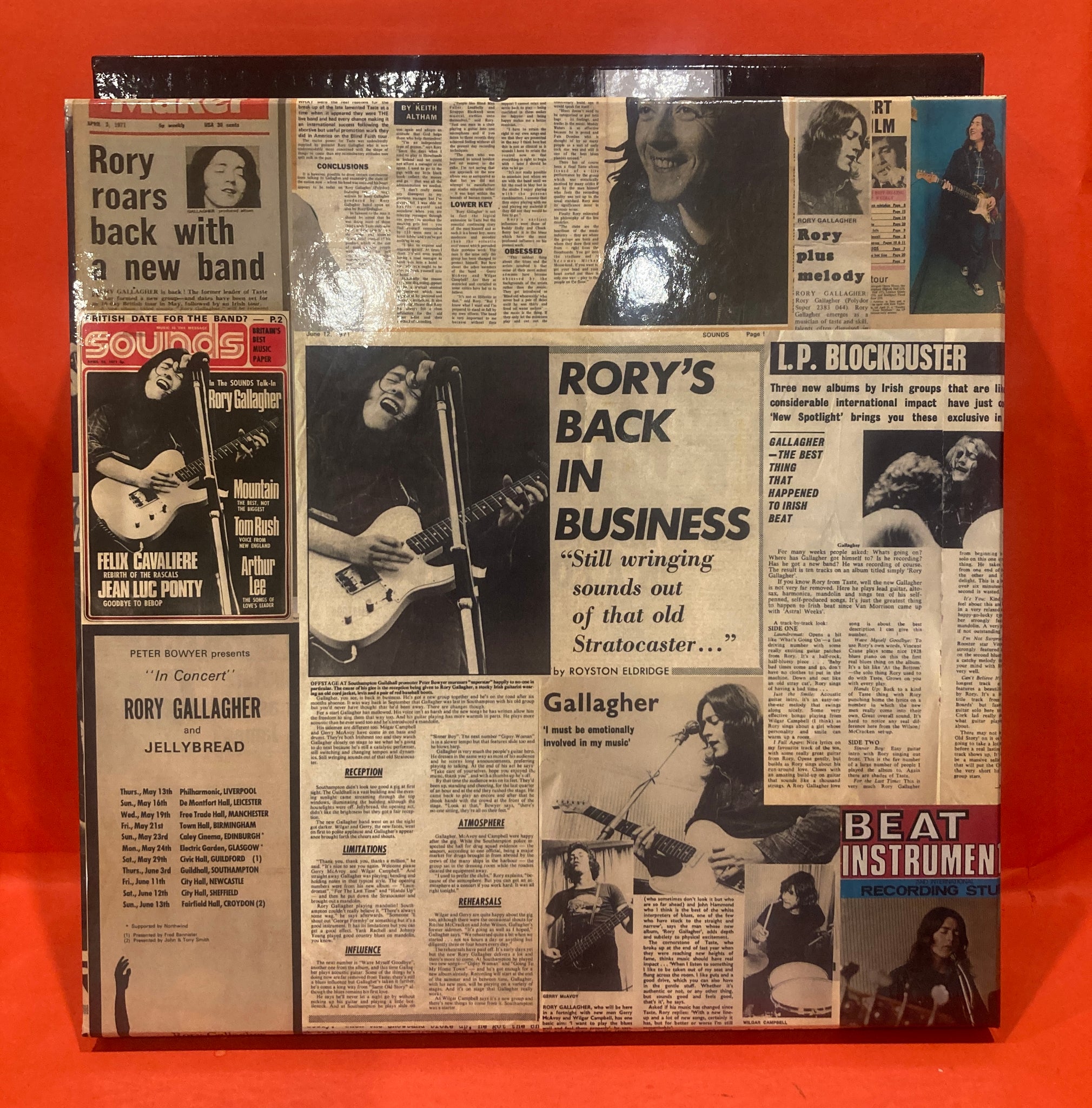 Super Rory RORY GALLAGHER - S/T - SUPER DELUXE 50th ANNIVERSARY - 4XCD + DVD BOX ...