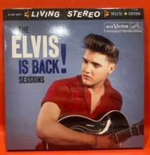 Load image into Gallery viewer, ELVIS - PRESLEY - THE ELVIS IS BACK! SESSIONS  - 4XCD - DELUXE BOX SET (NEW/SEALED)
