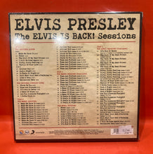 Load image into Gallery viewer, ELVIS - PRESLEY - THE ELVIS IS BACK! SESSIONS  - 4XCD - DELUXE BOX SET (NEW/SEALED)
