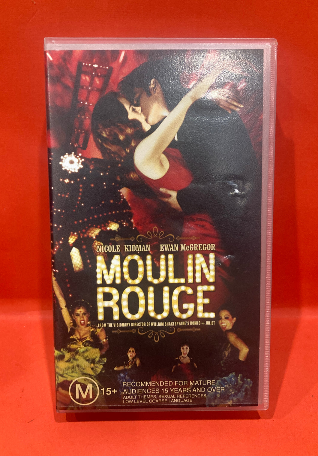 MOULIN ROUGE - VHS VIDEO - SEALED - BAZ LUHRMANN, NICOLE KIDMAN