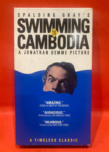Load image into Gallery viewer, SPALDING GREY&#39;S - SWIMMING TO CAMBODIA - VHS VIDEO
