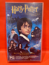 Load image into Gallery viewer, HARRY POTTER &amp; THE PHILOSPHER&#39;S STONE  - VHS VIDEO - SEALED
