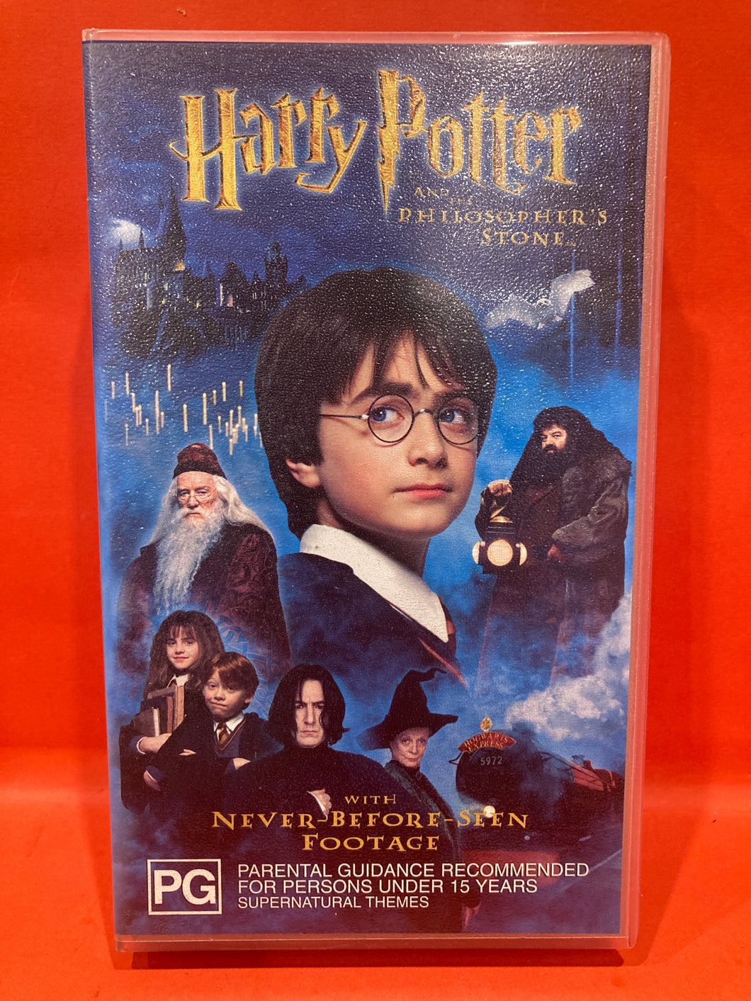 HARRY POTTER & THE PHILOSPHER'S STONE  - VHS VIDEO - SEALED