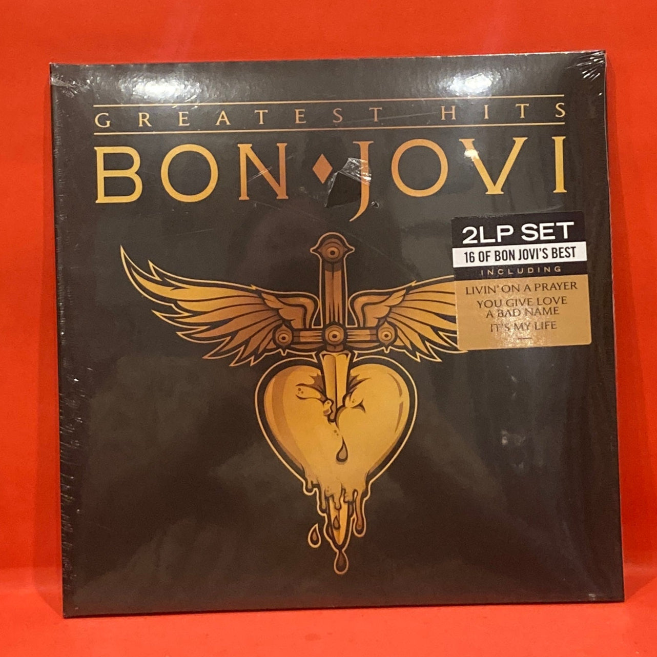 BON JOVI - GREATEST HITS 2X LP - (NEW/SEALED) – Dixon Recycled Records