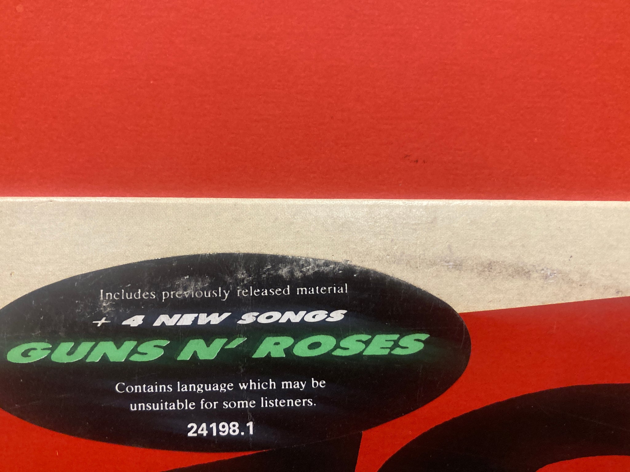 GUNS'N'ROSES - G'N'R' LIES LP - VINYL - RARE UNCENSORED