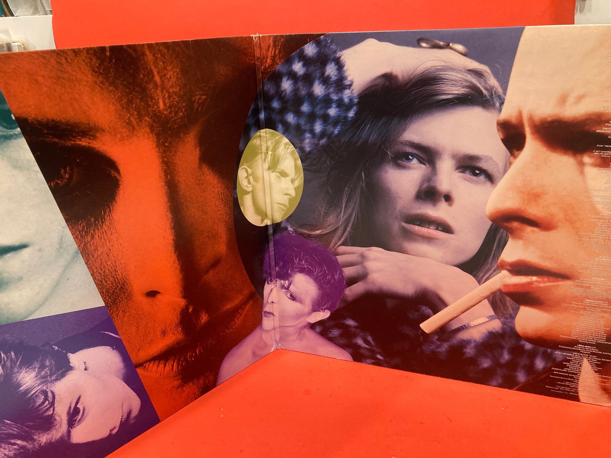 DAVID BOWIE - CHANGESBOWIE 2X LP - CLEAR VINYL - RYKO LTD ED