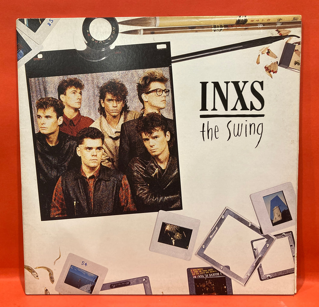 INXS - SWING  LP - VINYL - AUTOGRAPHED/ SIGNED BY MICHAEL HUTCHENCE
