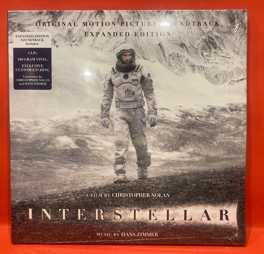 INTERSTELLAR - HANS ZIMMER - ORIGINAL MOTION PITURE SOUNDTRACK  4x LP -  ETCHED VINYL (NEW/SEALED)