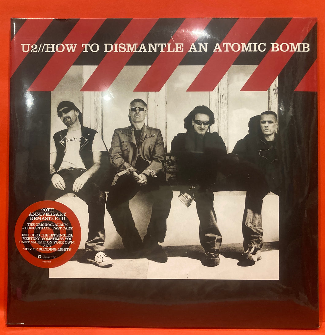 U2 -HOW TO DISMANTLE AN ATOMIC BOMB 2XLP - 20TH ANNIVERSARY REMASTERED VINYL (NEW/SEALED)