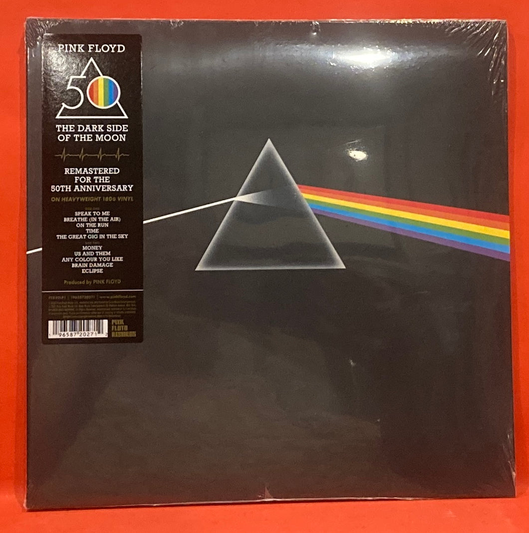 PINK FLOYD - DARK SIDE OF THE MOON LP - 50TH ANNIVERSARY 180G VINYL (NEW/SEALED)