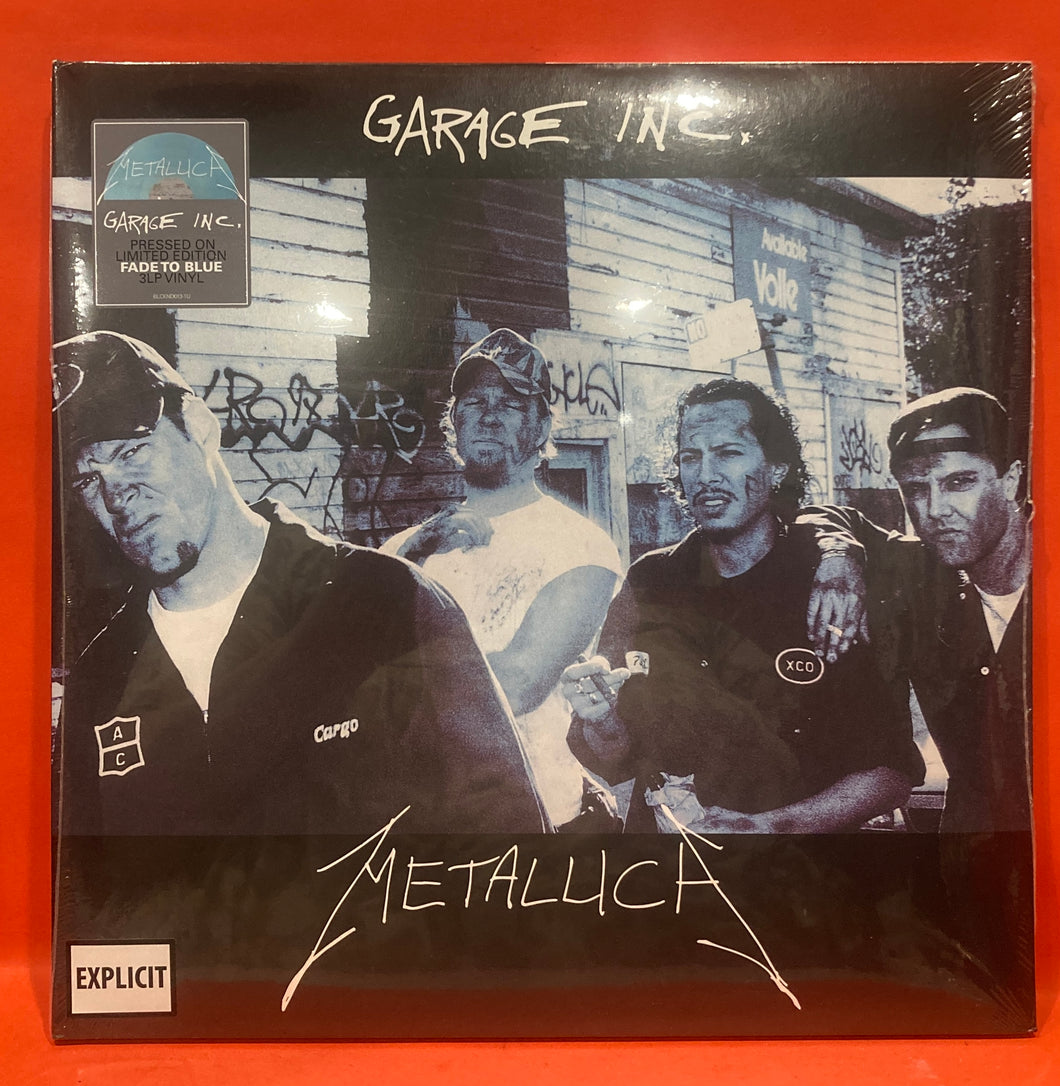 METALLICA - GARAGE INC. 3X LP - LTD. EDITION FADE TO BLUE VINYL (NEW/SEALED)