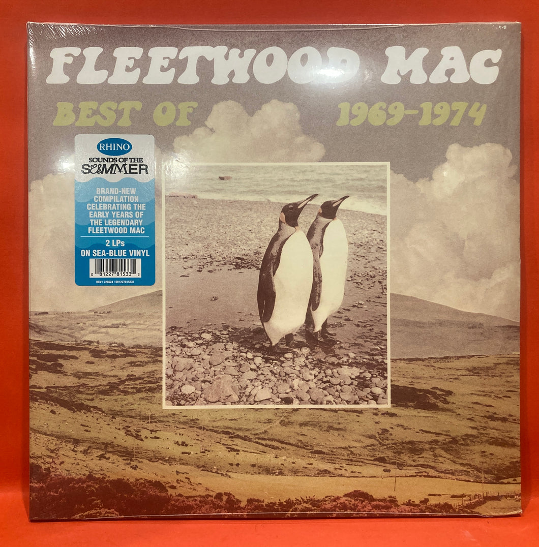 FLEETWOOD MAC - BEST OF 1969-1974 2X LP - SEA BLUE VINYL (NEW/SEALED)