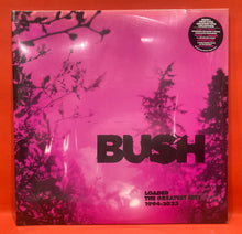 Load image into Gallery viewer, BUSH - LOADED: THE GREATEST HITS 1994-2023 2XLP - CLOUDY CLEAR VINYL (NEW/SEALED)
