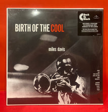 Load image into Gallery viewer, MILES DAVIS - BIRTH OF THE COOL LP- VINYL (NEW/SEALED)
