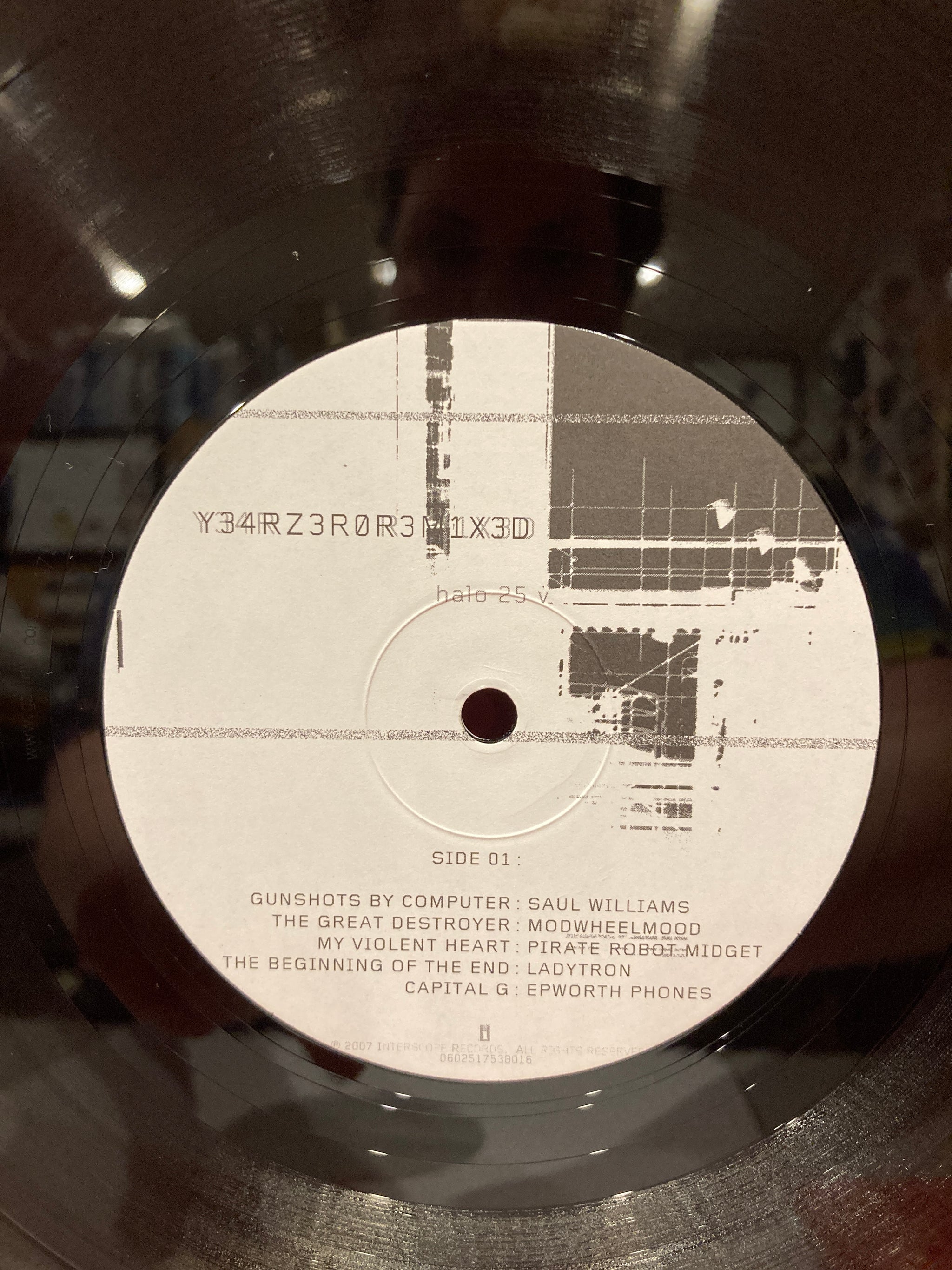 Nine Inch Nails レコード　３枚組 NINE INCH NAILS - YEAR ZERO REMIXED 3XLP - VINYL - RARE! N.I.N.