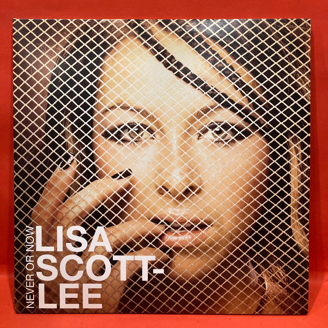 LISA SCOTT-LEE - NEVER OR NOW 2XLP - ORANGE VINYL