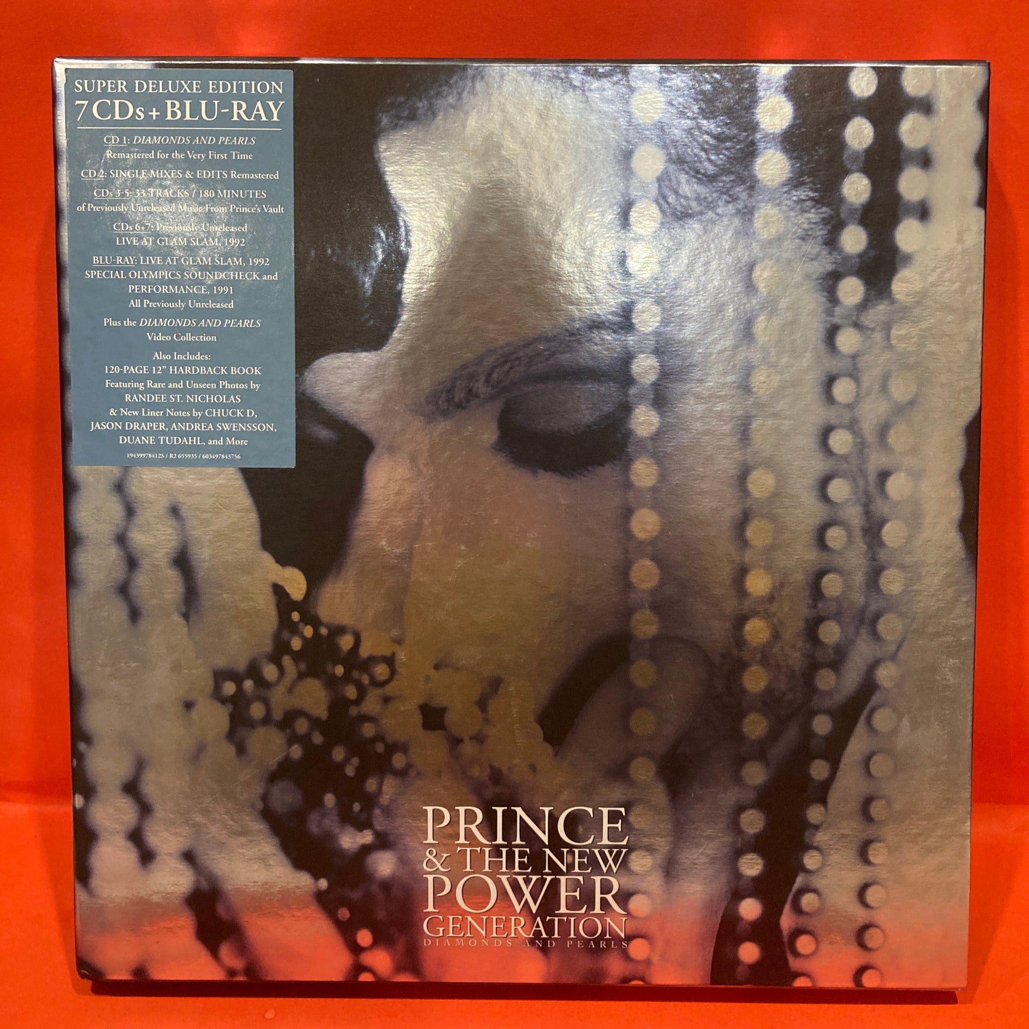 PRINCE - DIAMOND & PEARLS - SUPER DELUXE 7X CD+ BLU-RAY BOX SET