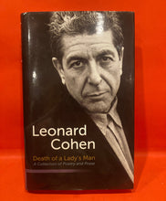 Load image into Gallery viewer, LEONARD COHEN - DEATH OF A LADY&#39;S MAN: A COLLECTION OF POETRY &amp; PROSE  - HARDCOVER
