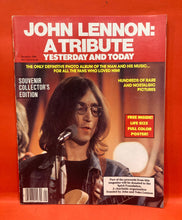 Load image into Gallery viewer, JOHN LENNON: A TRIBUTE, YESTERDAY &amp; TODAY - 1980 SOUVENIR MAGAZINE
