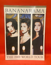 Load image into Gallery viewer, BANANARAMA WORLD TOUR PROGRAM 1989 - WITH BONUS FAN PHOTOS
