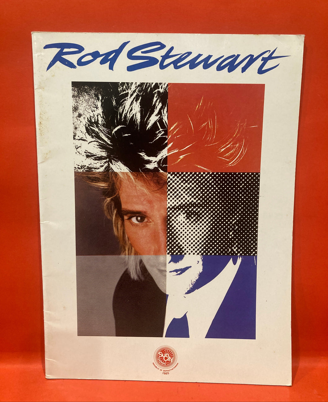 ROAD STEWART - 1985 AUSTRALIAN TOUR PROGRAM