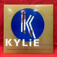 Load image into Gallery viewer, KYLIE MINOGUE - RHYTHM OF LOVE LP + 12&quot;- AUSTRALASIAN TOUR SOUVENIR EDITION - VINYL - RARE
