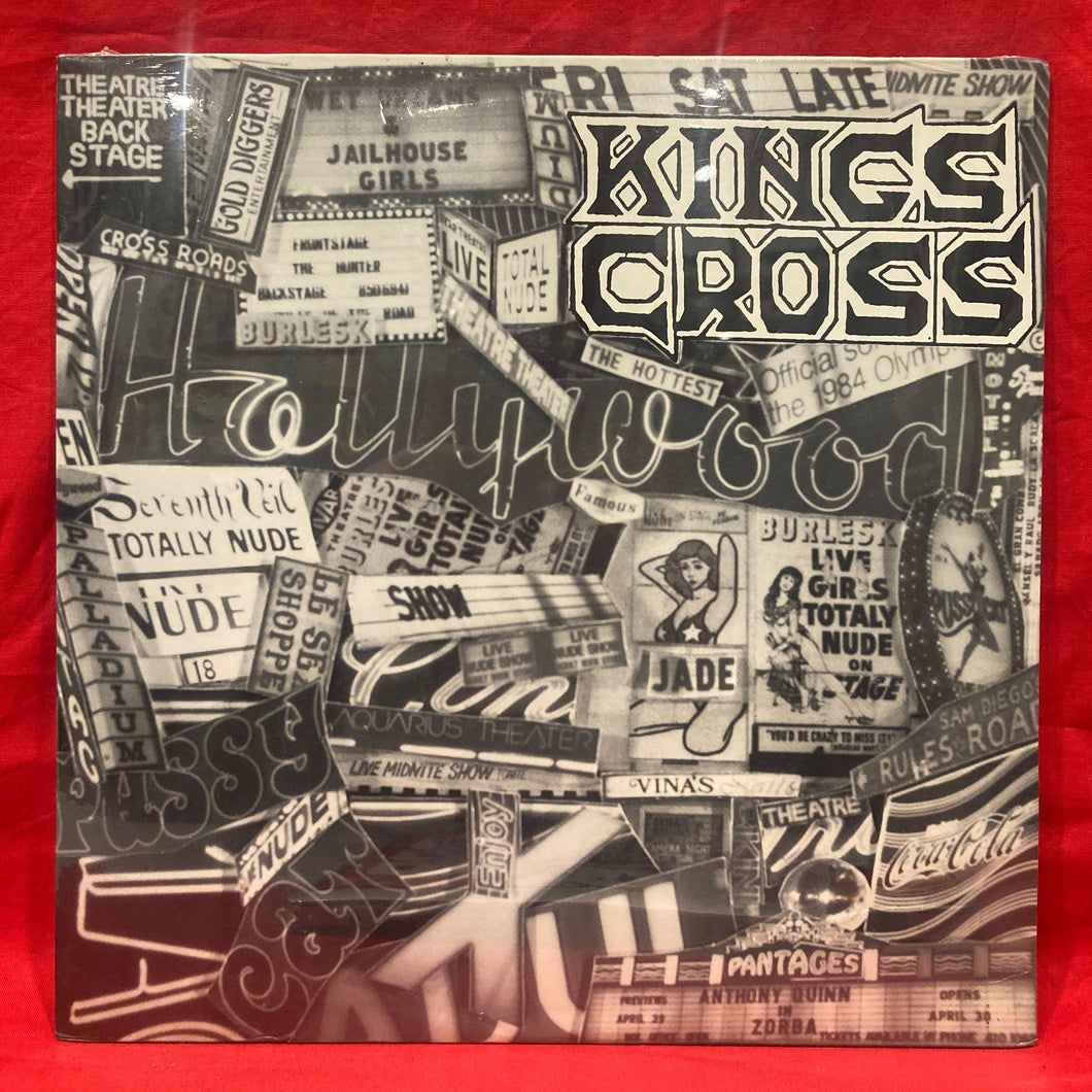KINGS CROSS- KINGS CROSS 12' EP/SINGLE - VINYL (SEALED) GLAM/METAL 1984