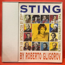 Load image into Gallery viewer, STING  - ACOUSTIC LIVE IN NEWCASTLE - THE ILLUSTRATED LYRICS - MINI ALBUM CD + BOOK BOX SET
