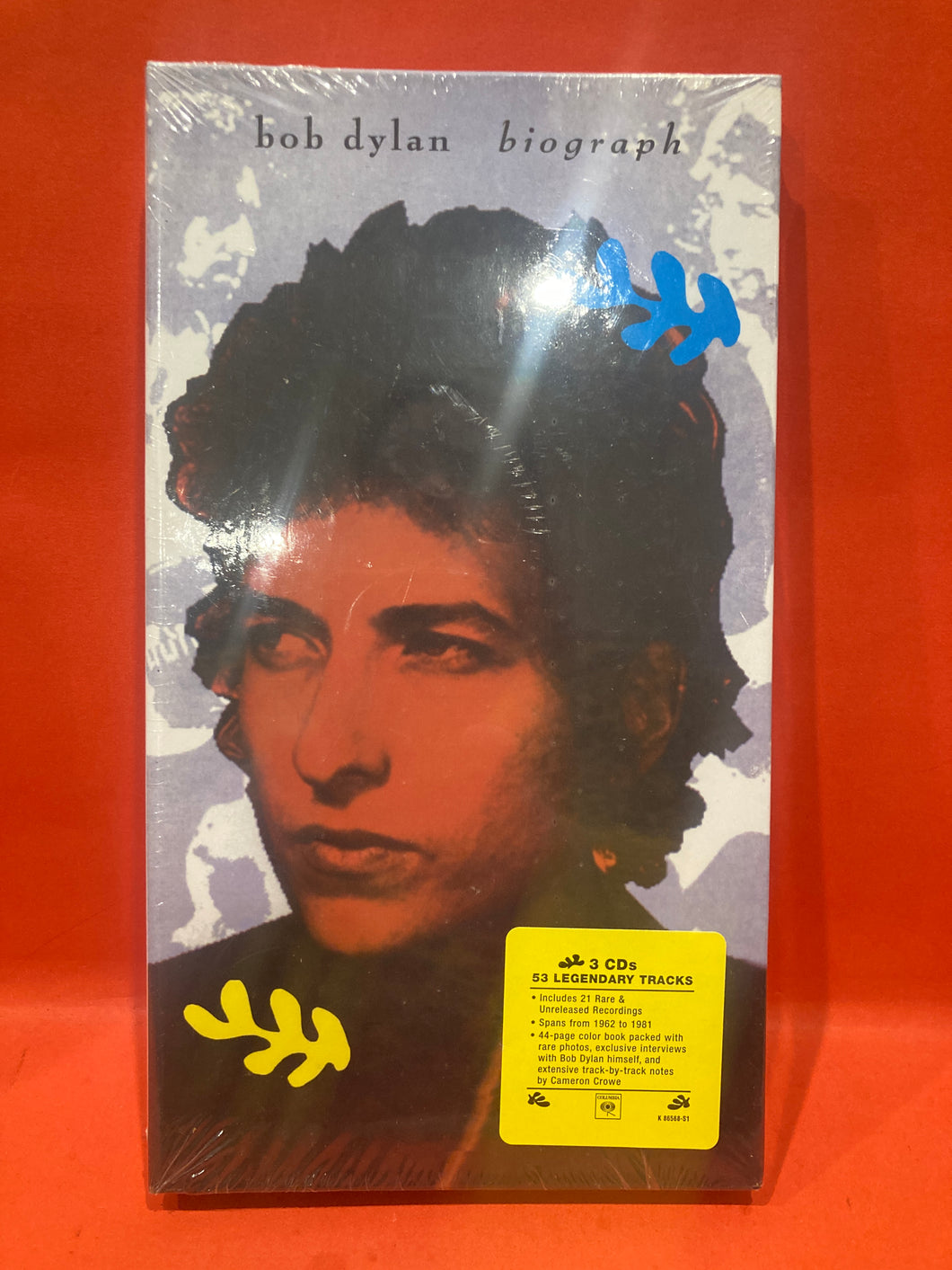 BOB DYLAN - BIOGRAPH - 3X CD BOX SET - (NEW/SEALED)