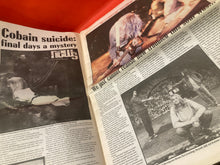 Load image into Gallery viewer, N.M.E  MAGAZINE- 16 APRIL 1994 - KURT COBAIN (1967-1994)  COVER -  NIRVANA
