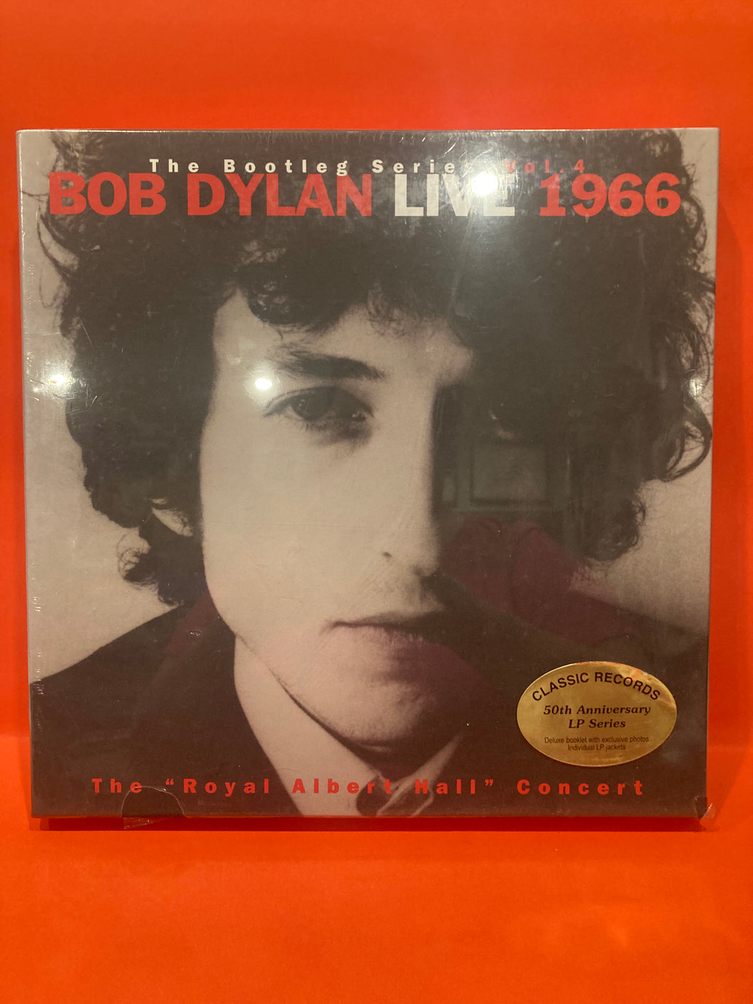 BOB DYLAN - LIVE 1966 - BOOTLEG SERIES VOL.4 - 2X LP VINYL DELUXE BOX SET (SEALED)