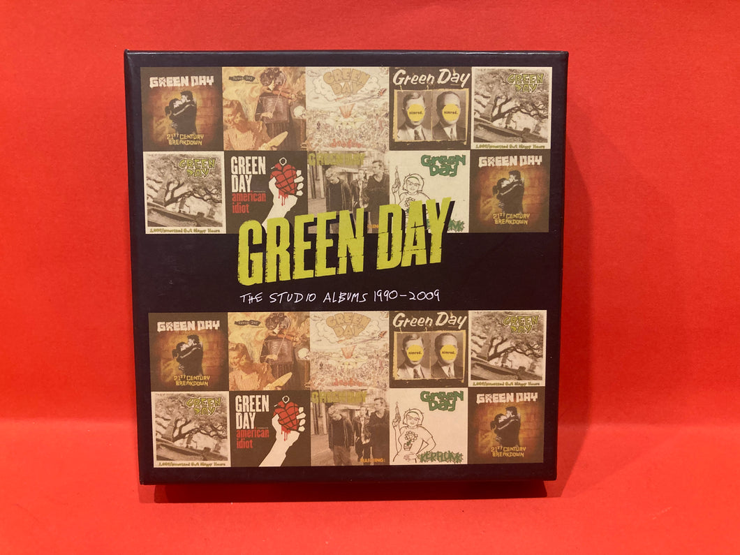 GREEN DAY - THE STUDIO ALBUMS 1990-2009  8CD Box Set
