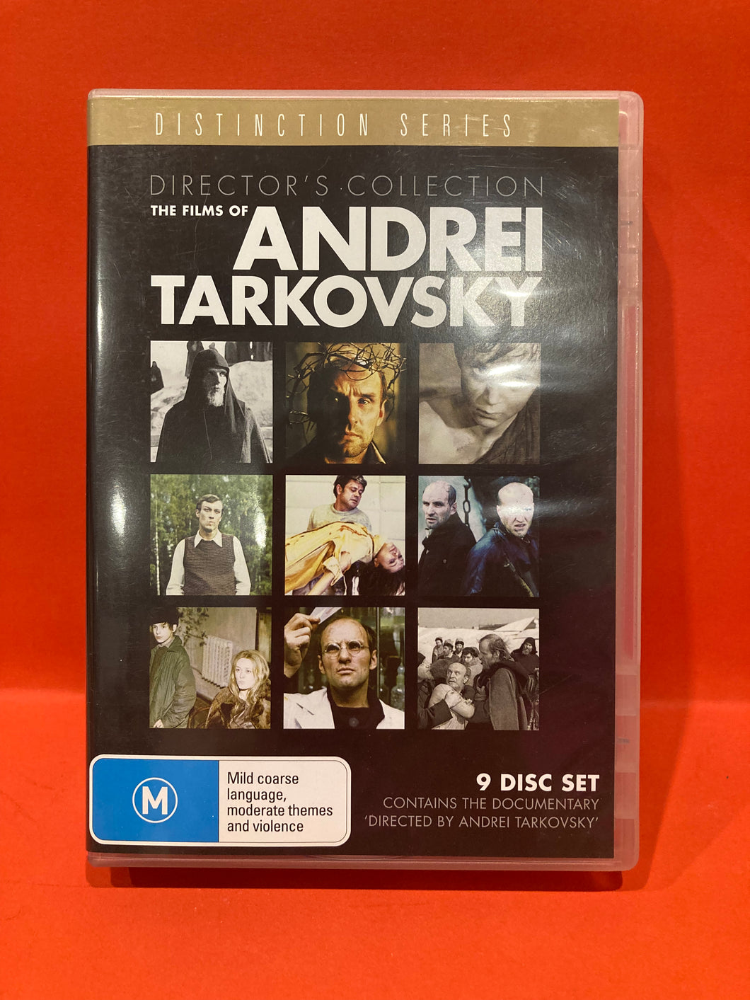 THE FILMS OF ANDREI TARKOVSKY - 9 DISC DVD BOX SET