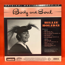 Load image into Gallery viewer, BILLIE HOLIDAY - BODY AND SOUL LP - VINYL -  ORIGINAL MASTER MFSL - AUDIOPHILE
