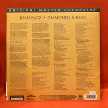 Load image into Gallery viewer, JOAN BAEZ- DIAMONDS &amp; RUST LP - VINYL -  ORIGINAL MASTER MFSL - AUDIOPHILE

