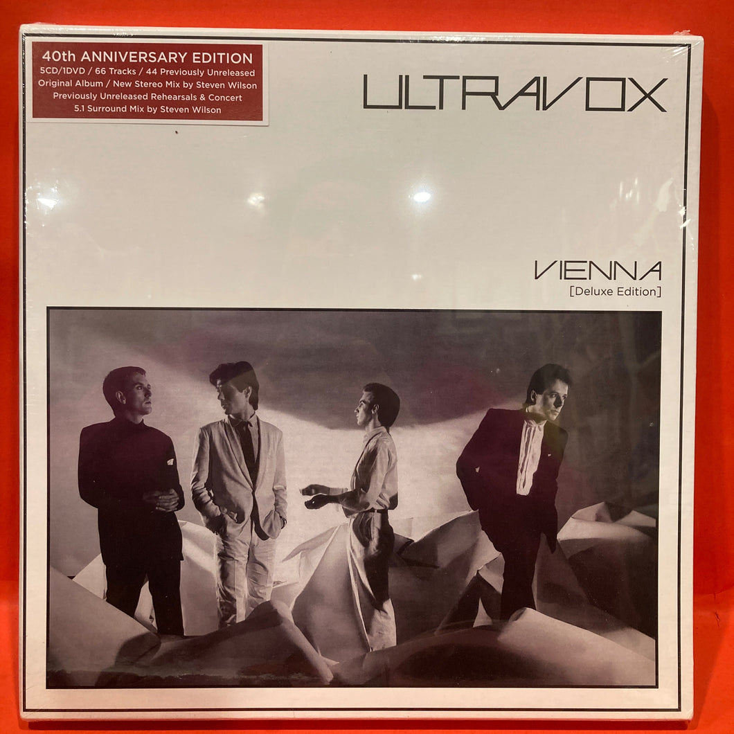 ULTRAVOX - VIENNA 5XCD =DVD DELUXE 4OTH ANNIVERSARY  BOX SET (NEW/ SEALED)