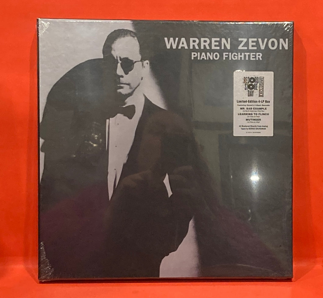 WARREN ZEVON - PIANO FIGHTER - 4X LP BOX SET - RSD VINYL (NEW/ SEALED)