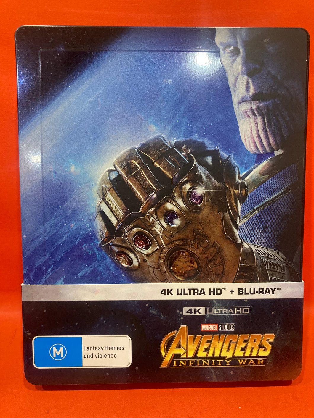 AVENGERS: INFINITY WAR -  4K ULTRA HD & BLU-RAY  - LTD EDITION STEELBOOK - MARVEL