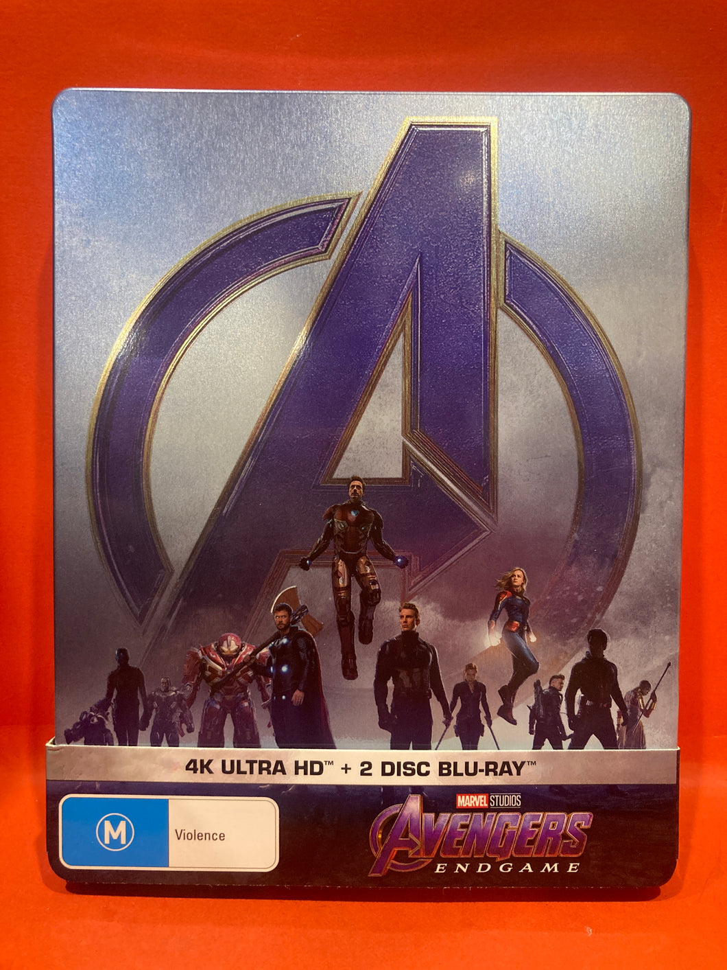 AVENGERS: ENDGAME -  4K ULTRA HD & BLU-RAY  - LTD EDITION STEELBOOK - MARVEL