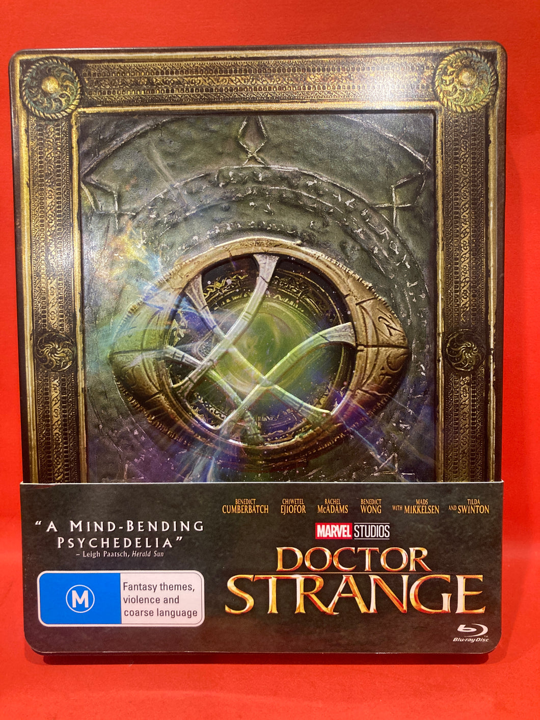 DOCTOR STRANGE BLU-RAY  - LTD EDITION STEELBOOK - MARVEL