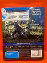 Load image into Gallery viewer, BLACK PANTHER -  BLU-RAY  - LTD EDITION STEELBOOK - MARVEL
