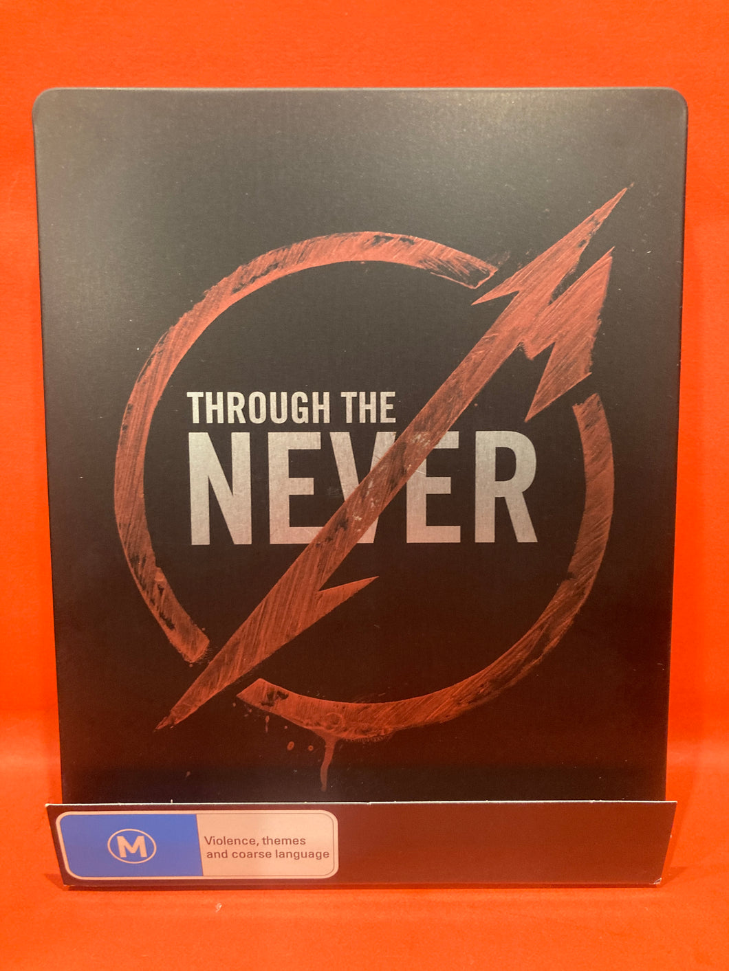 METALLICA : THROUGH THE NEVER  - 3D BLU-RAY +DVD  - LTD EDITION STEELBOOK