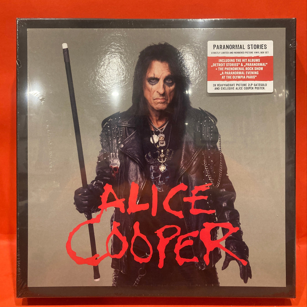 ALICE COOPER - PARANORMAL STORIES - 6X LP VINYL - BOX SET - PICTURE DISC VINYL (NEW/ SEALED)