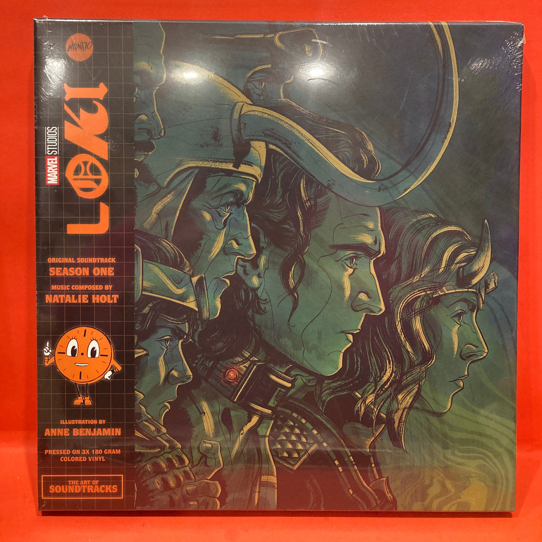 LOKI: SEASON ONE  - 3X LP SOUNDTRACK BOX SET - 180G COLOURED VINYL (NEW SEALED) MONDO / MARVEL